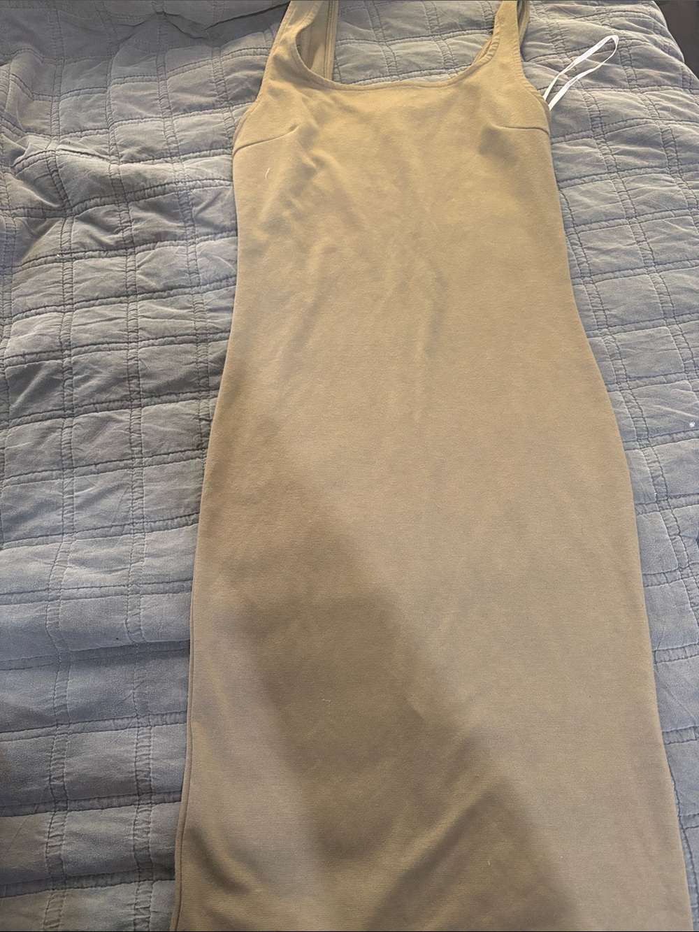 Forever 21 Green Scoop Neck Maxi Dress